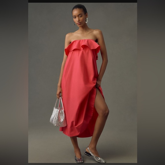 Anthropologie Strapless Dress - Picture 3 of 13